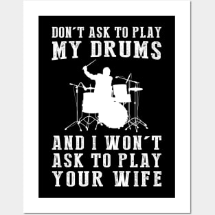 Drumming Boundaries T-Shirt Posters and Art